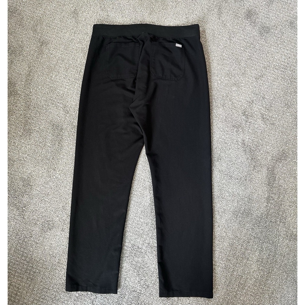 FIGS Technical Collection Scrub Pants -Mens XL/T- Black Tall 33" Inseam Stretch - Picture 5 of 10
